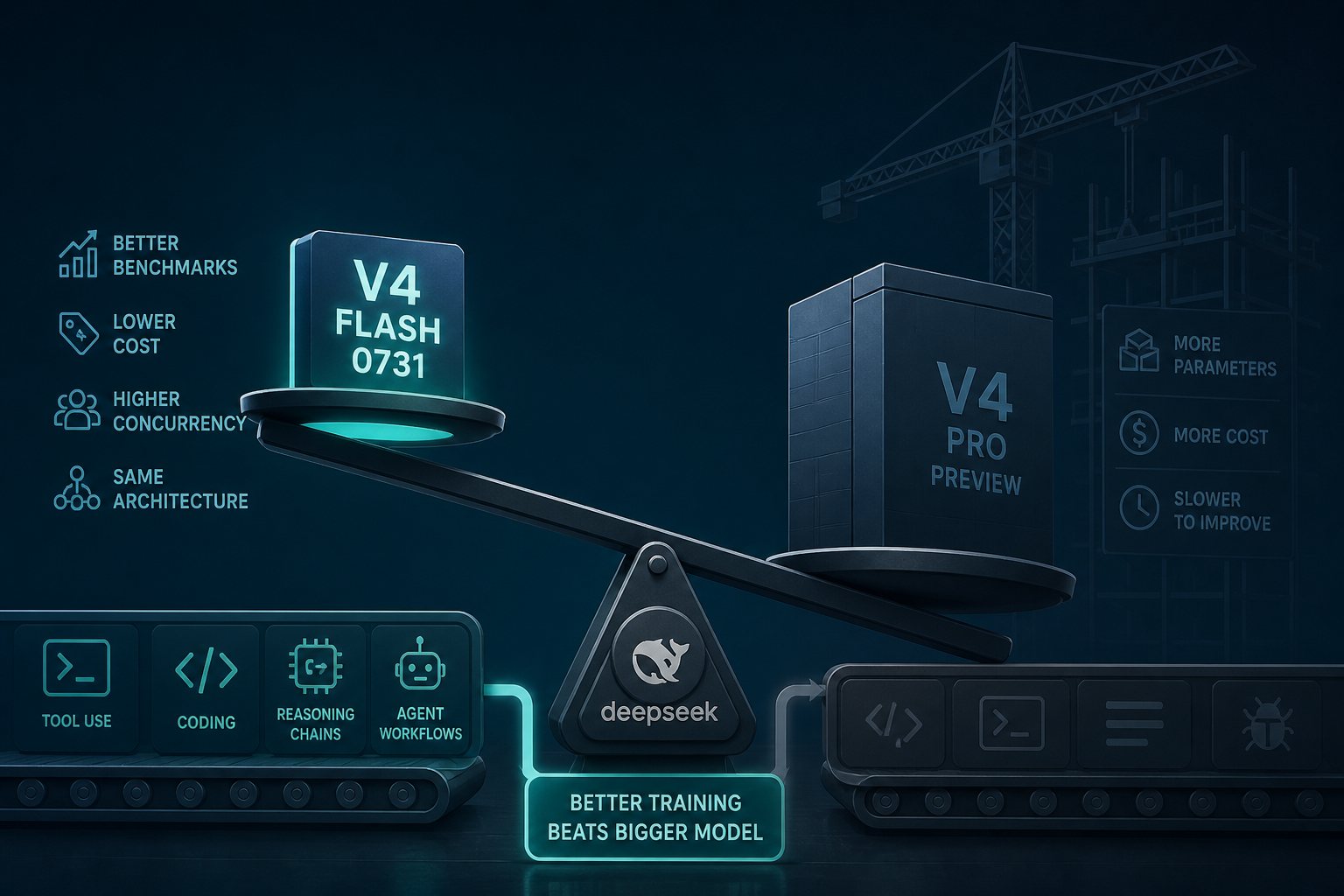 DeepSeek V4 Flash 0731: How Better Training Beat a Bigger Model