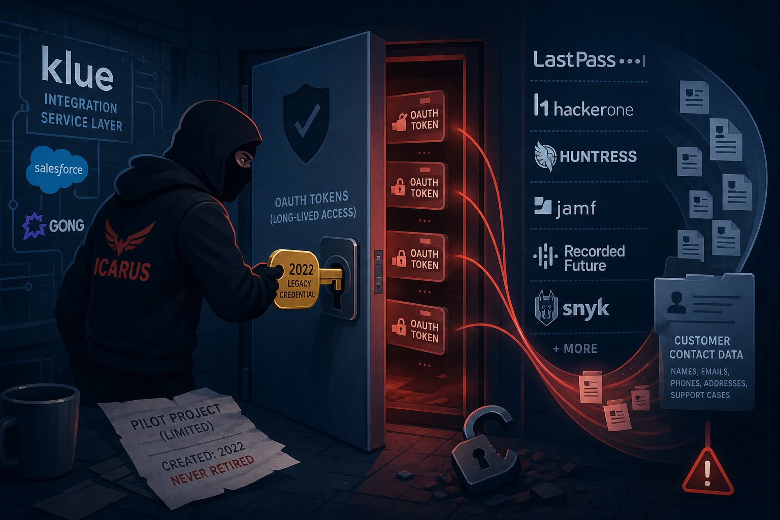 Klue OAuth Attack: How One Legacy Credential Breached Ten Companies