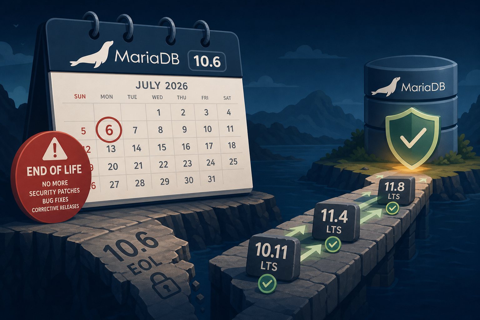 MariaDB 10.6 Reaches End of Life Sunday — Four Days to Upgrade