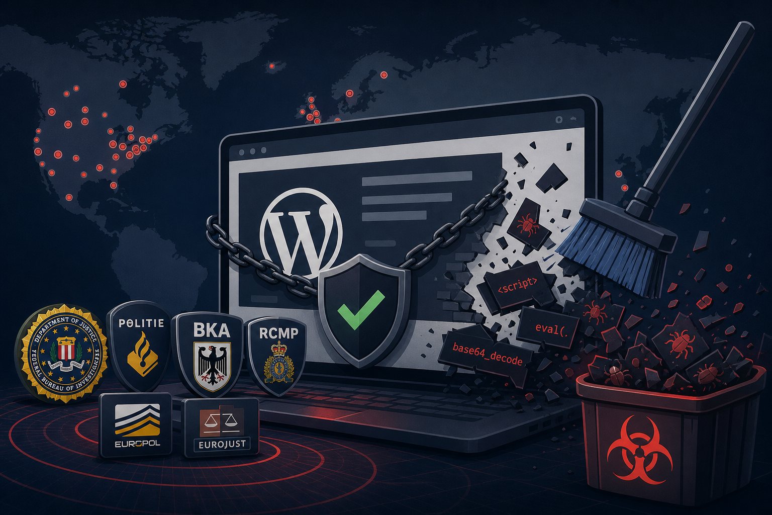 Operation Endgame Cleaned 15,000 WordPress Sites — Yours Could Be Next